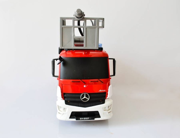 Fleg Hasičské auto Mercedes Benz s žebříkem