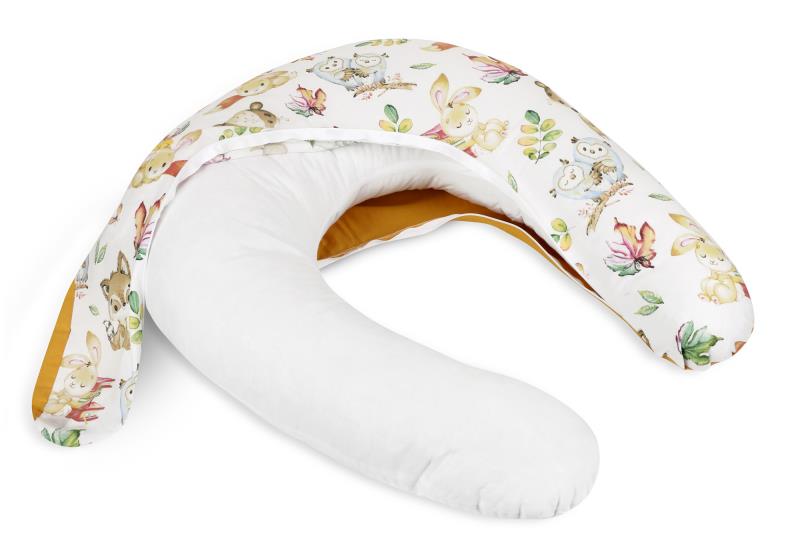 Bellatex Povlak na kojicí polštář na zip, Lesní zvířátko - 180 cm