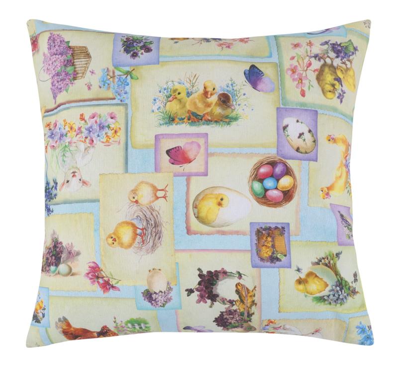 Bellatex Povláček EMA, Patchwork Velikonoce - 45x45 cm