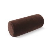 Bellatex polštářek Válec, Tmavě hnědý 15 x 35 cm