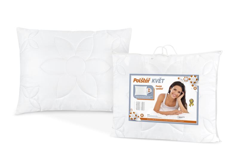 Bellatex Polštář KVĚT 800g - 70x80 cm