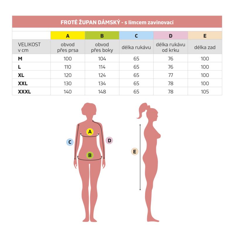 Bellatex dámský froté župan kávový - vel. XL