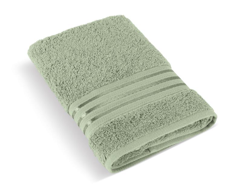 Bellatex Froté ručník kolekce Linie, zelený - 50x100 cm