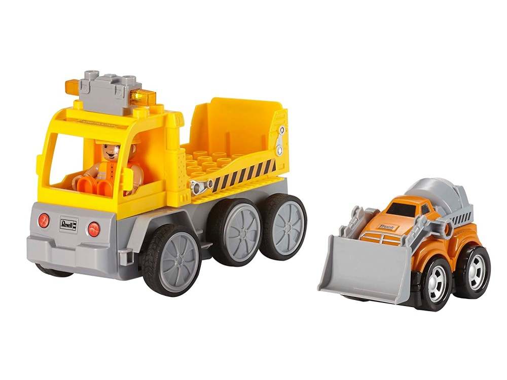 RC autíčko Revell Junior 23003 Tow Loader with excavator 40 MHz