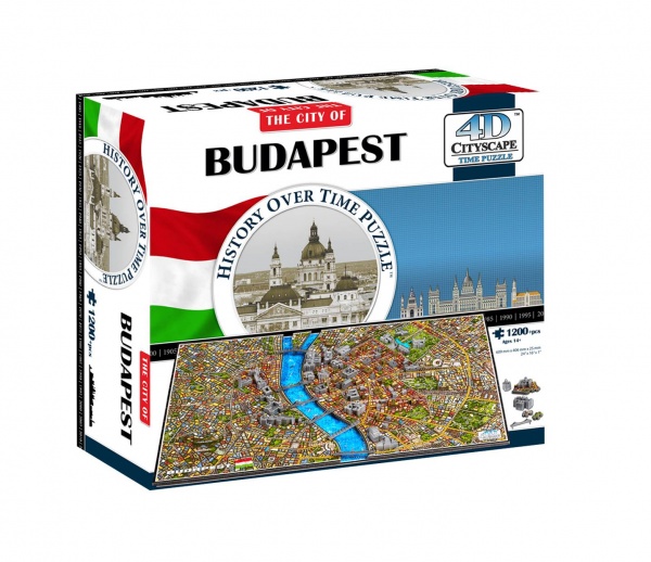 4D City Puzzle Budapešť