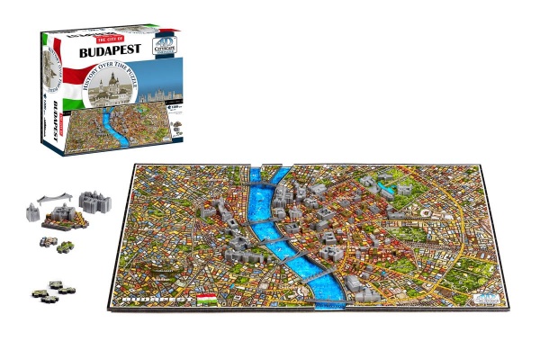 4D City Puzzle Budapešť