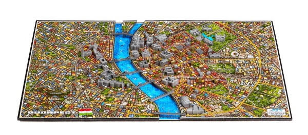 4D City Puzzle Budapešť