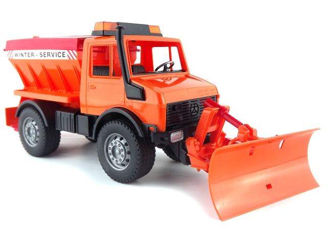 Bruder 2572 Mercedes Benz Unimog pro zimní údržbu silnic