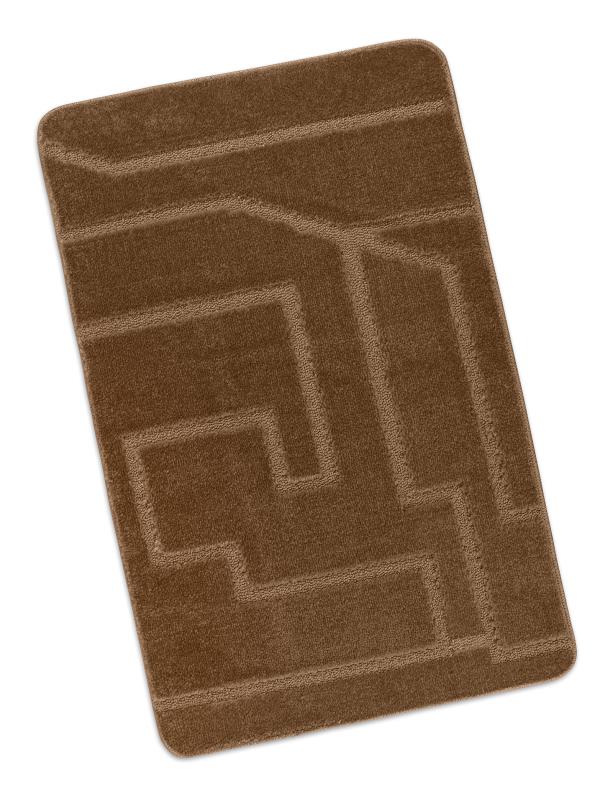 Bellatex koupelnová předložka STANDARD, Čára béžová - 60x100 cm