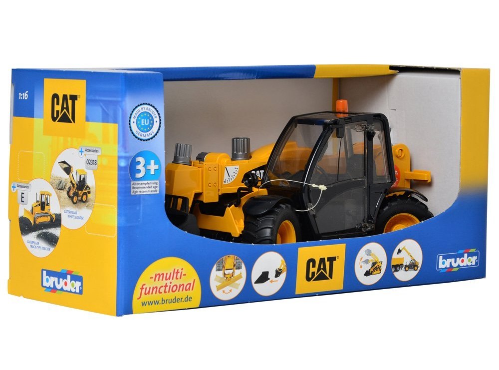 Bruder 2141 Nakladač CAT s výsuvným ramenem kolový