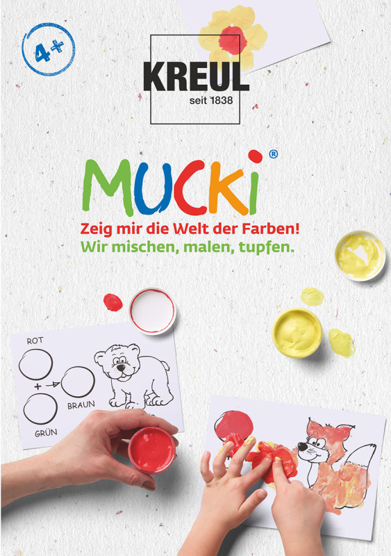 Sada MUCKI - Malujeme, mícháme a razítkujeme