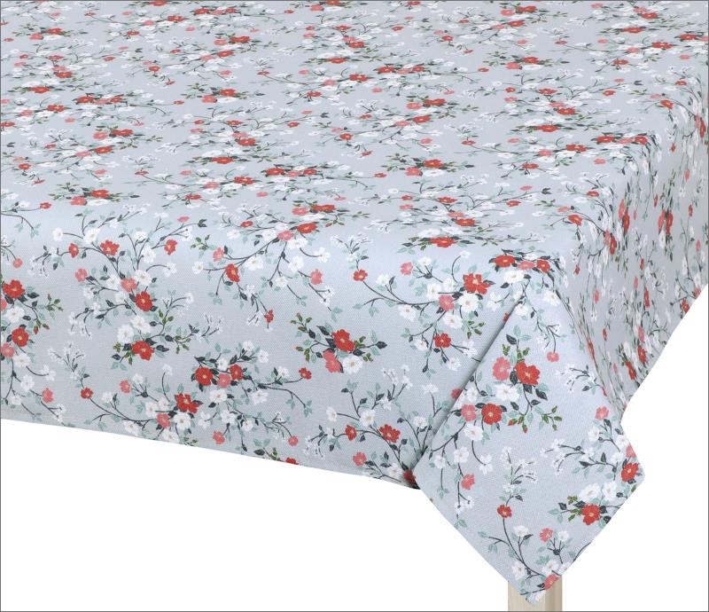 Bellatex Ubrus DITA, Květ růžový, červený, bílý - 100x100 cm