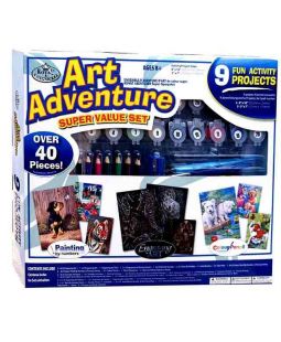 Art Adventure - Velká sada malování žlutá