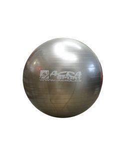 Gymnastický míč 90 cm - Stříbrný