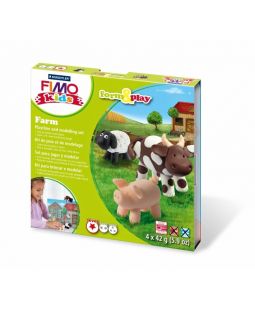 FIMO sada kids Form and Play Farma, 4 x 42g