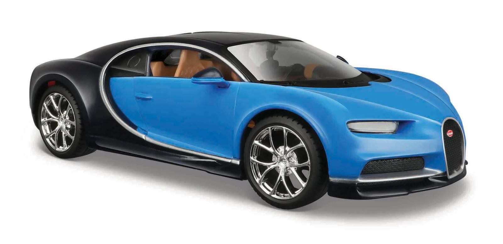 Maisto Bugatti Chiron, Modrá 1:24
