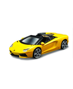 Bburago Lamborghini Aventador LP700-4 Roadster, Žluté 1:43