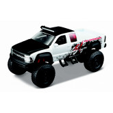 Maisto Chevrolet Silverado 4x4 (1999) Rebels, Bílý 1:40