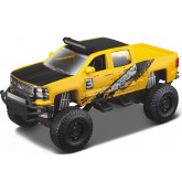 Maisto Chevrolet Silverado 1500 Z71 (2014) 4x4, Žlutý 1:57