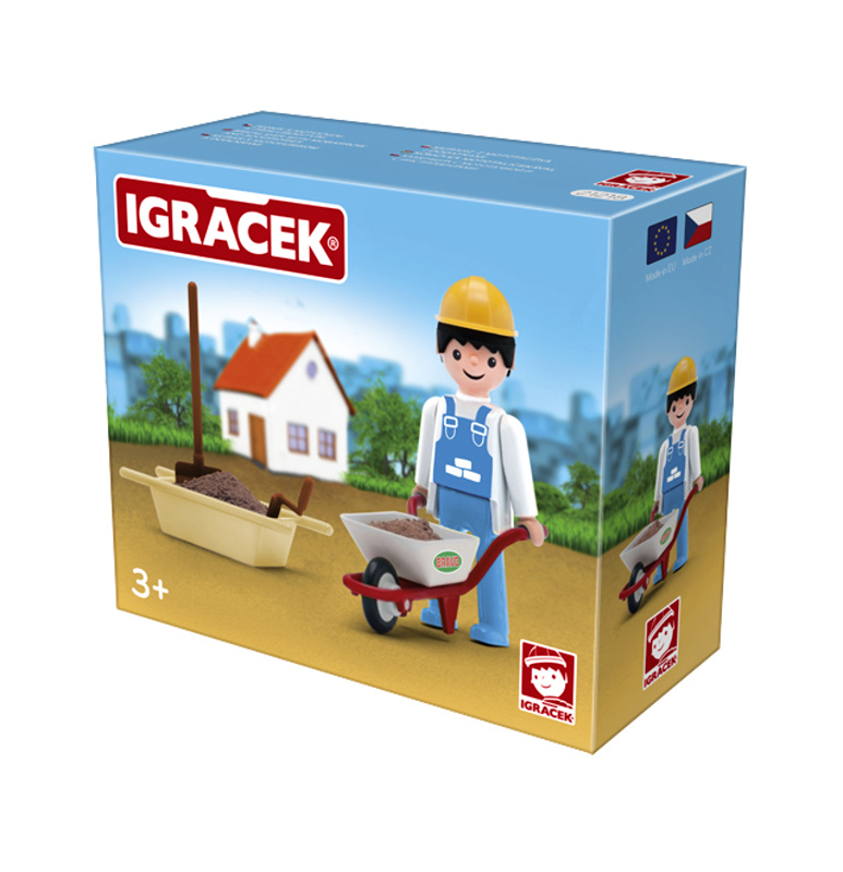 EFKO IGRÁČEK - Zedník s doplňky
