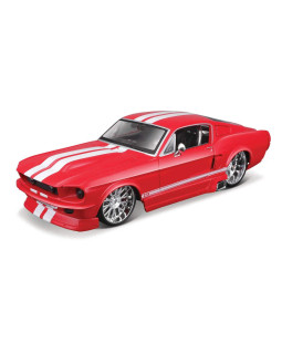 Maisto Ford Mustang GT (1967) Červený 1:24