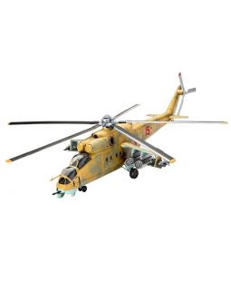 Revell ModelSet vrtulník 64951 Mil Mi-24D Hind (1:100)