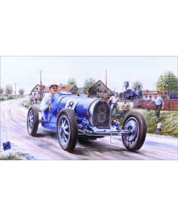 Plechová cedule Bugatti, 400 x 230 mm