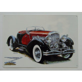Plechová cedule Duesenberg SJ, 400 x 280 mm
