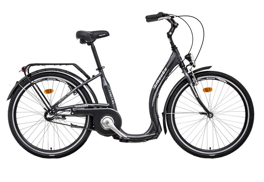 LIBERTY Jízdní kolo pro seniory COMFY AL 3spd 26" 2026 antracitové