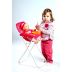 Židlička pro panenky růžová, 60 cm