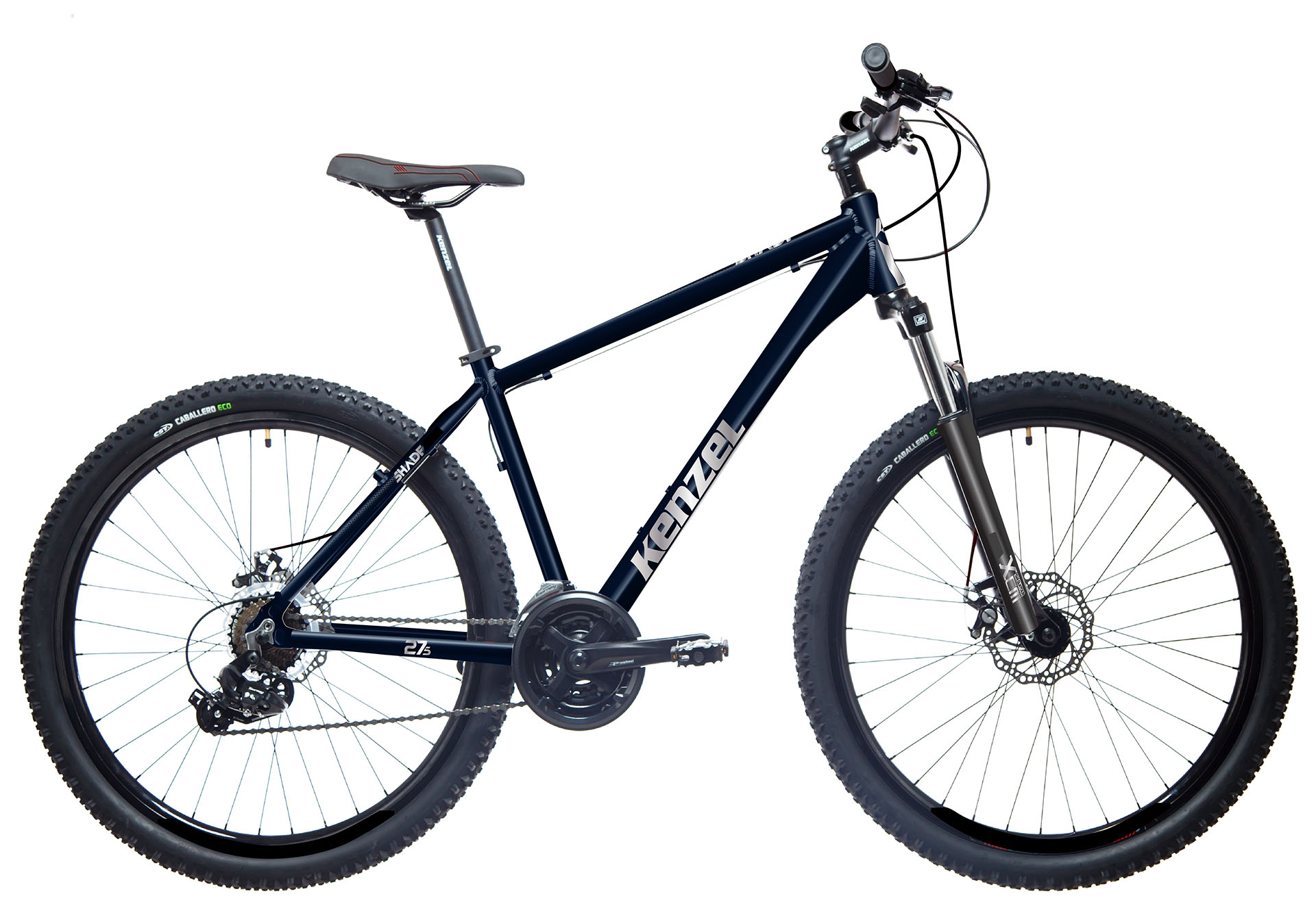 Kenzel Shade men Pánské horské kolo 26" 2026 černo-stříbrné (rám 17")
