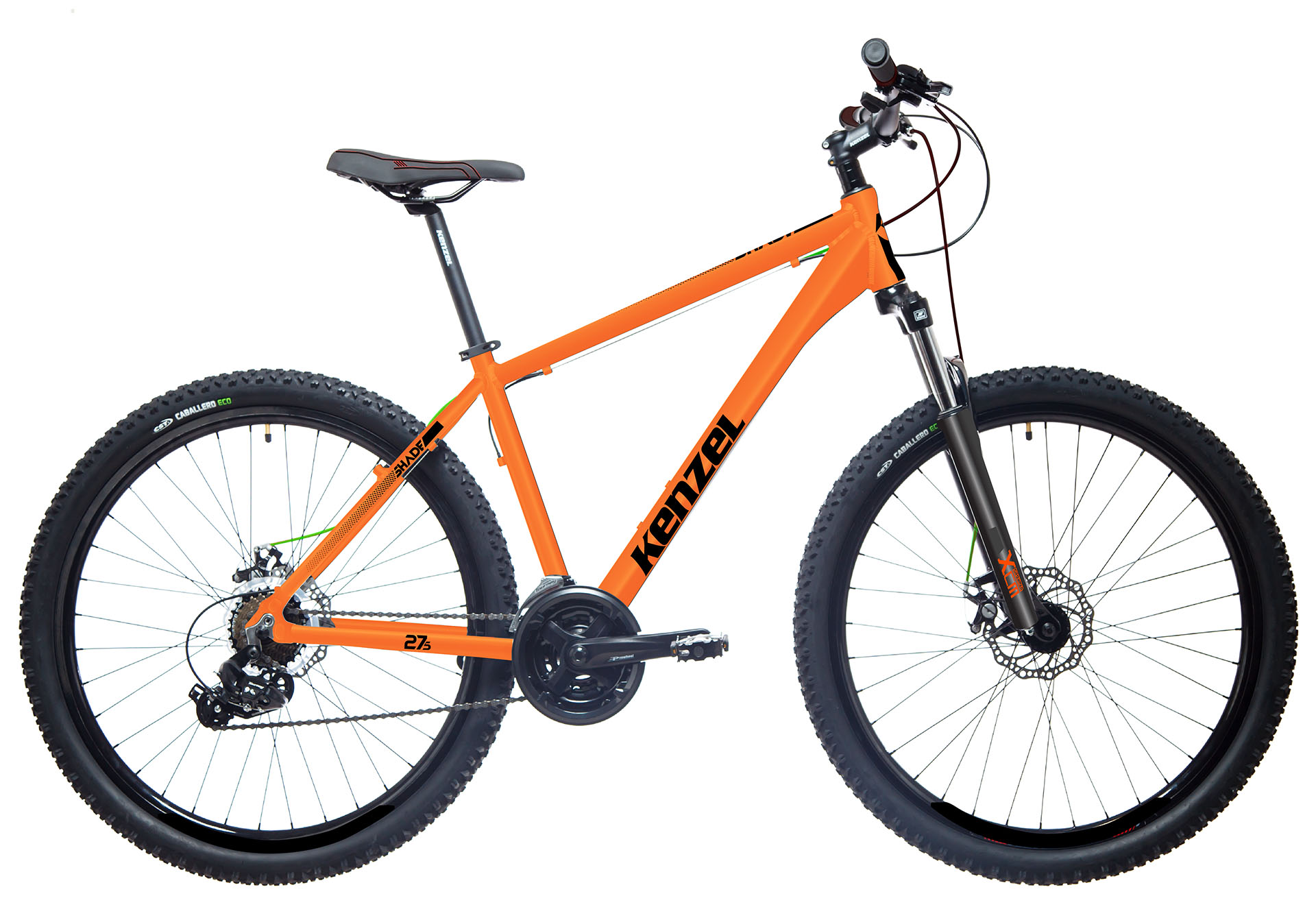 Kenzel Shade men Pánské horské kolo 26" 2026 oranžovo-černé (rám 17")