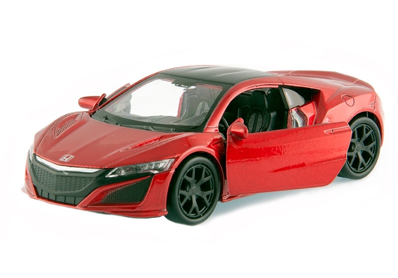 Welly Honda NSX (2015) červená 1:34-39