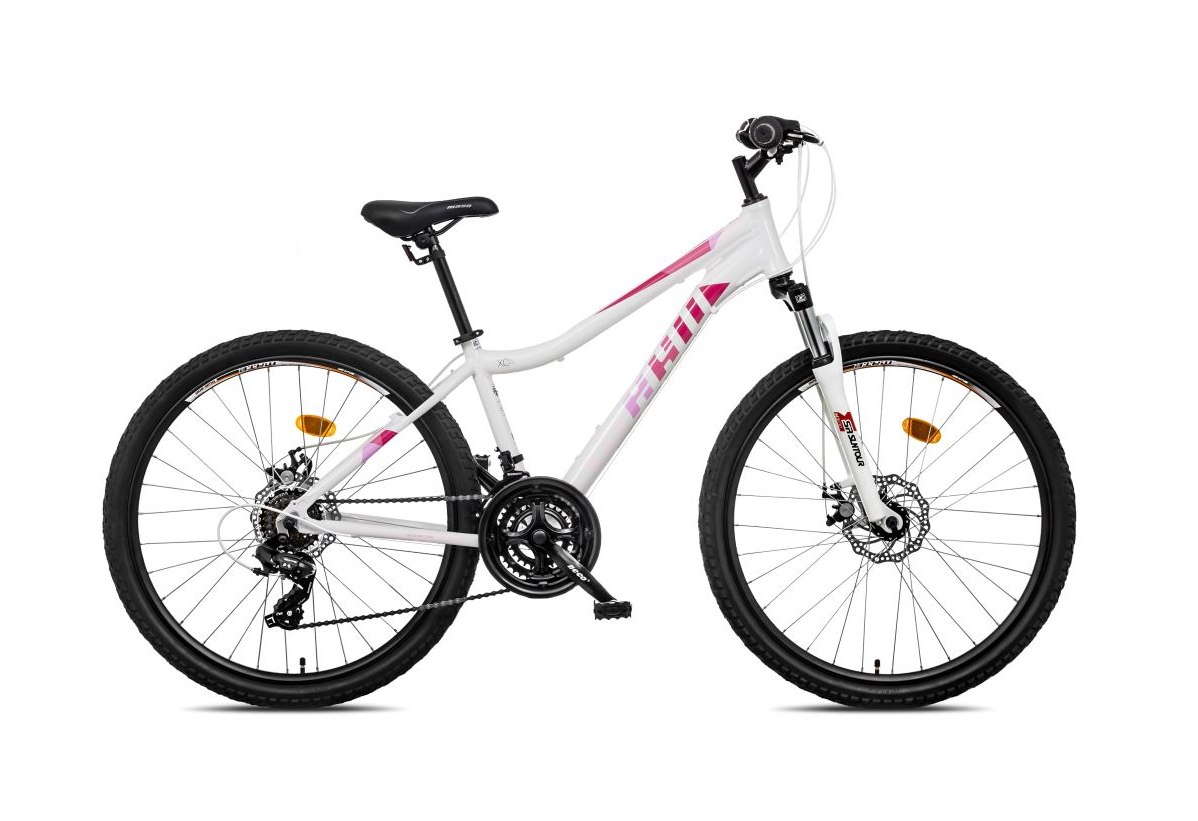 Mayo XC FIT D UNI 26" Horské kolo 2026, rám 15", bílé