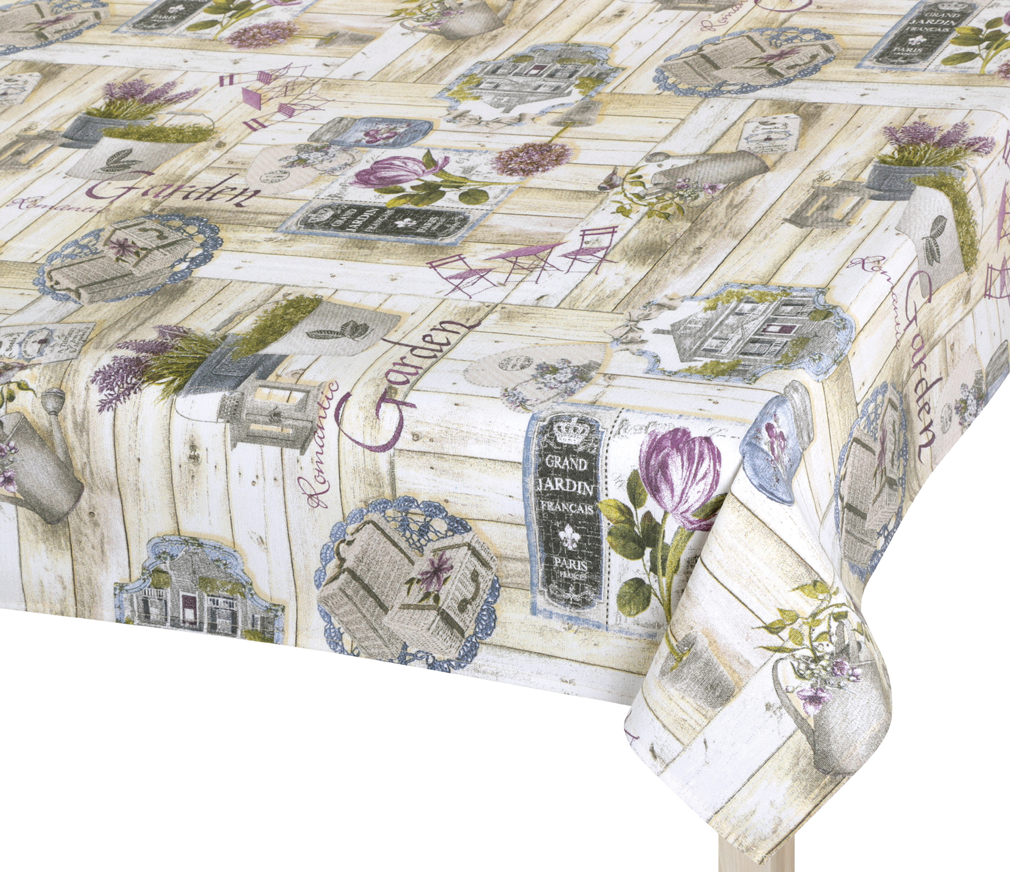 Bellatex Ubrus EMA, Zahrada lila - 120x160 cm
