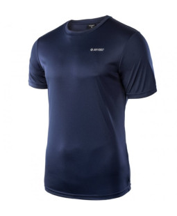HI-TEC Sibic pánské sportovní tričko s krátkým rukávem Tm. modré, vel. L