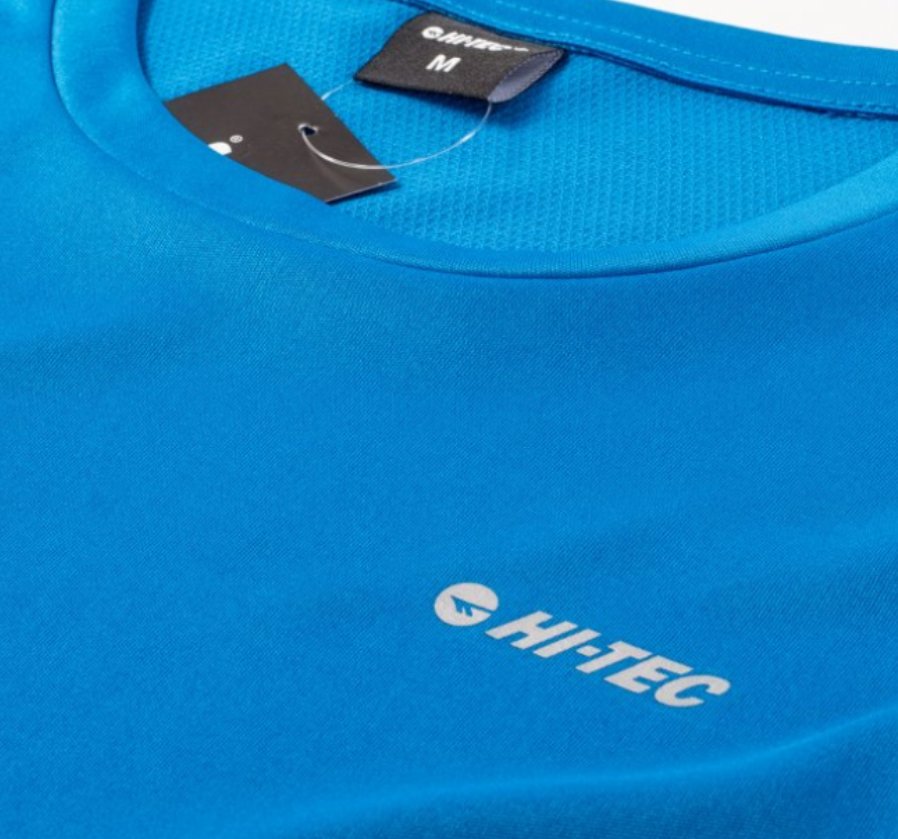 HI-TEC Sibic pánské sportovní tričko s krátkým rukávem sv. modré, vel. M