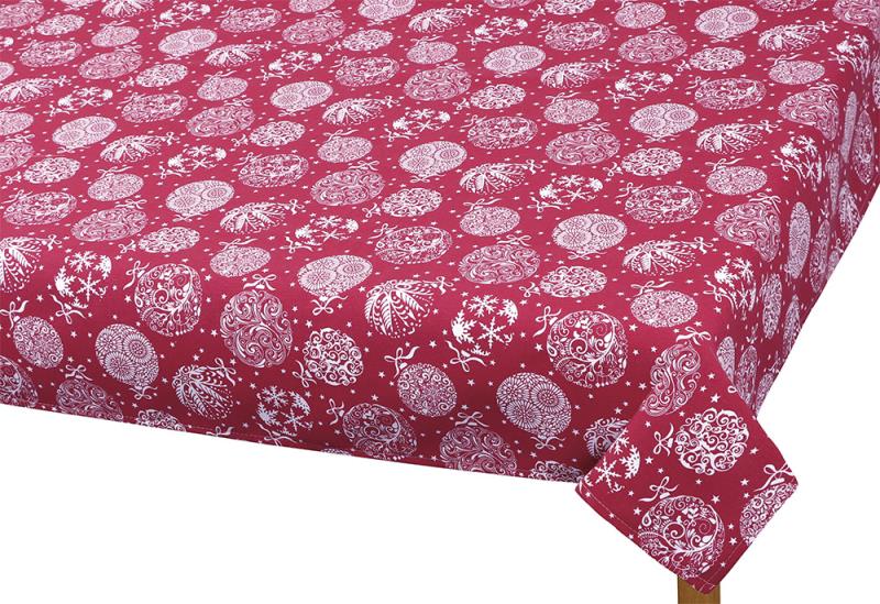 Bellatex Ubrus Koule vánoční - 120x140 cm