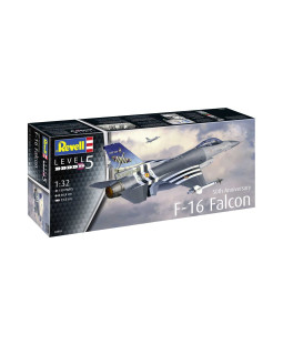 Revell Plastic ModelKit letadlo 03802 - 50th Anniversary F-16 Falcon (1:32)