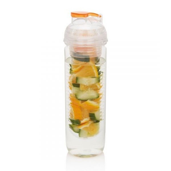 Láhev na ovocnou vodu 700 ml., Oranžová