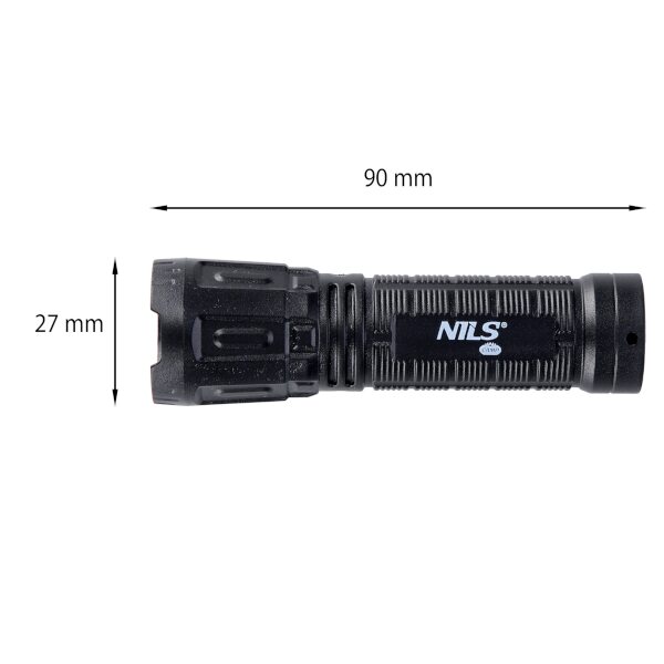 Ruční LED svítilna NILS Camp NC0002 180 lm