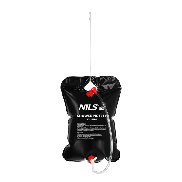 Kempingová solární sprcha NILS Camp NC1711, objem 20L