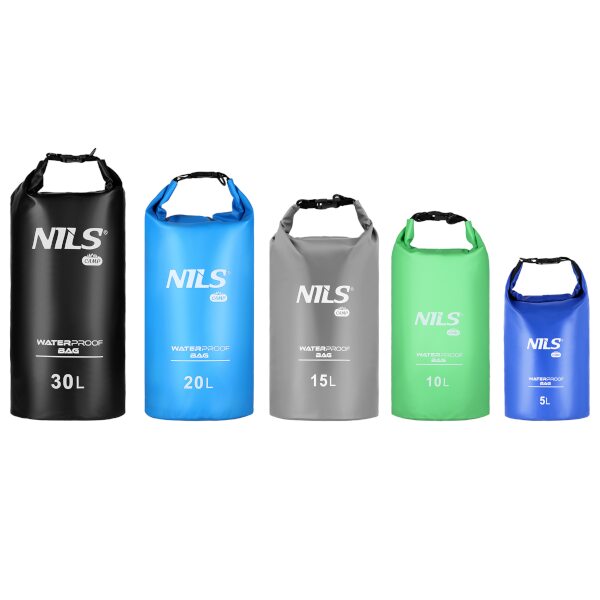 Nepromokavý vak NILS Camp NC1703, 10L, zelený