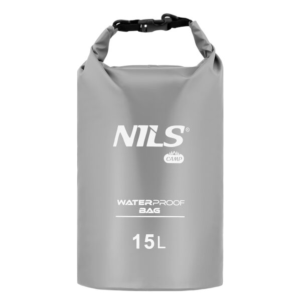 Nepromokavý vak NILS Camp NC1703, 15L, šedý