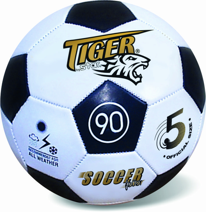 Fotbalový kožený míč Soccer Fever Tyger, vel. 5