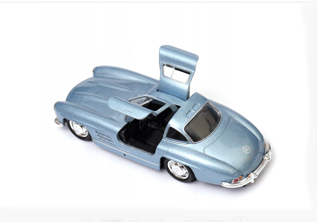 Welly Mercedes-Benz 300SL, modrý, 1:34-39