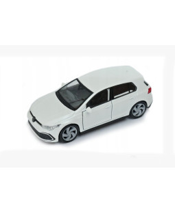 Welly Volkswagen Golf 8 GTi, bílý 1:34-39