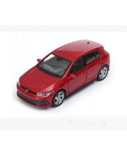 Welly Volkswagen Golf 8 GTi, červený 1:34-39