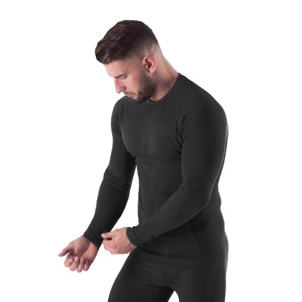 Pánské termo tričko NILS Ragnar BTK0060 černé, vel. XXL/XXXL