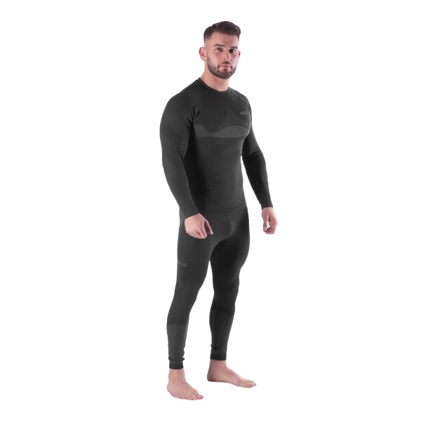 Pánské termo spodky NILS Magnus BTS0464 černé, vel. XXL/XXXL